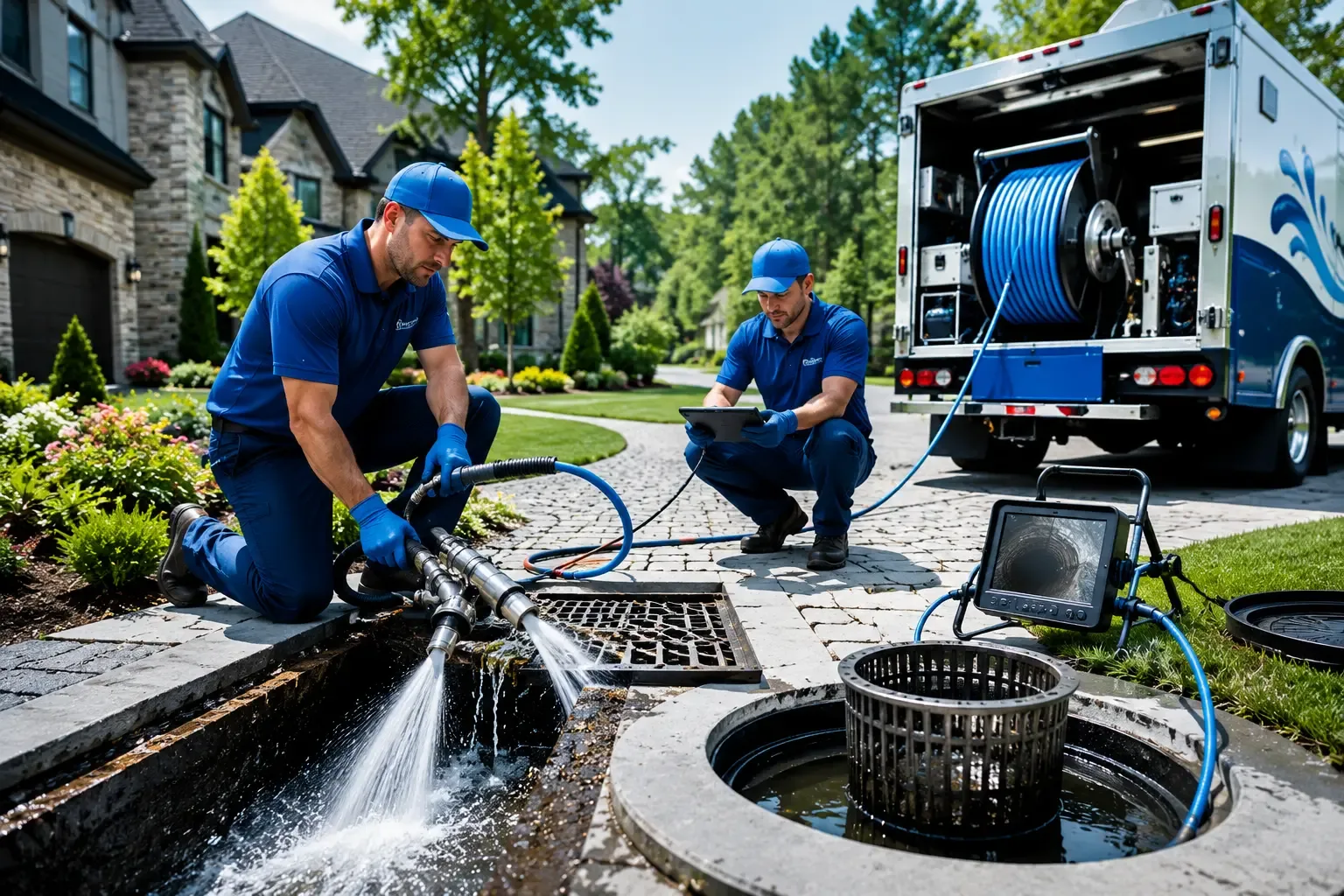 Local outdoor drain cleaning professionals in Shiner, TX